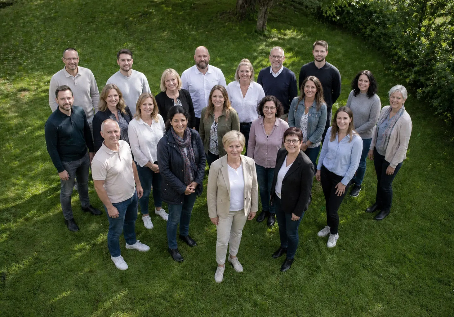 Das Team des Pflegeservice Daheim im Grünen